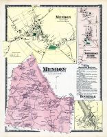 Mendon, Mendon Town, Northbridge Center, Rockdale, Worcester County 1870